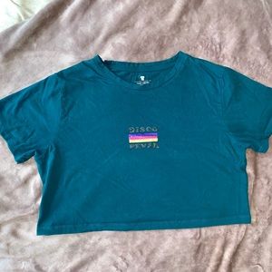 Disco Crop Top